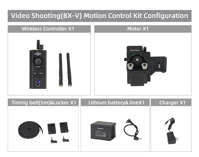 Portable Camera Slider-BX200R Video Version (BX-V) 00